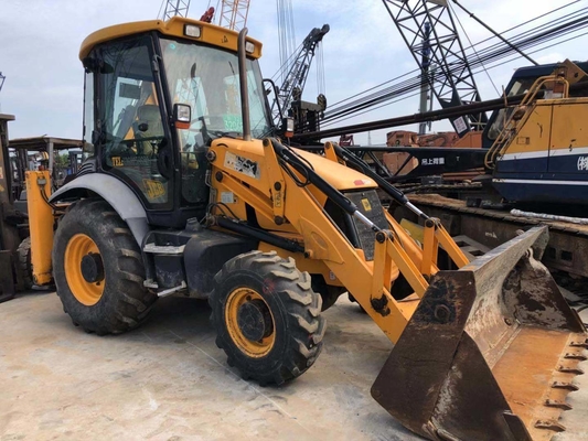 Χρησιμοποιούμενος φορτωτής εκσκαφής JCB 4CX/3CX με 0-2000 ώρες εργασίας και υδραυλική βαλβίδα Liyuan