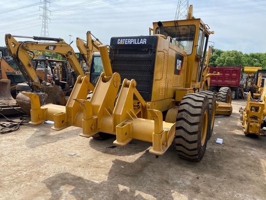 Χρησιμοποιούμενο Caterpillar 140H Motor Grader με κινητήρα Cummins 0-2000 ώρες εργασίας