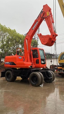 Ιαπωνία Doosan DH150W-7 Excaver με αρχική μπογιά και χωρητικότητα κουβάς 0,1m3 στην Ιαπωνία