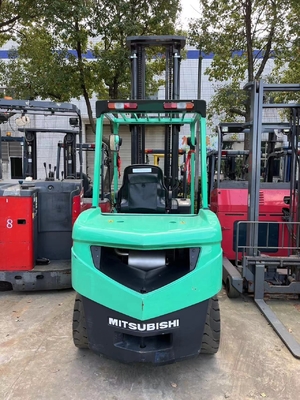 122mm πλάτος πιρούνι Mitsubishi FD35 3,5TON μεταχειρισμένο κινητήρα ντίζελ φορτηγό ανύψωσης παλέτας