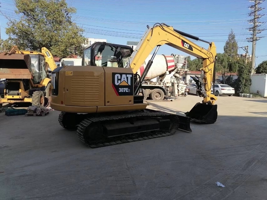 7 τόνων μεταχειρισμένη σκάφτρα ντίζελ Caterpillar 307E2 με υψηλή λειτουργική απόδοση από την Ιαπωνία