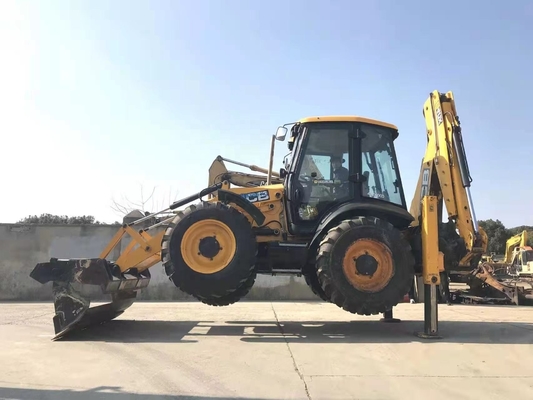Φθηνή JCB 4CX Backhoe Loader από την Ιαπωνία με καλή χωρητικότητα κουβάς
