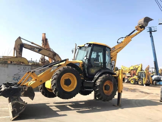 Φθηνή JCB 4CX Backhoe Loader από την Ιαπωνία με καλή χωρητικότητα κουβάς