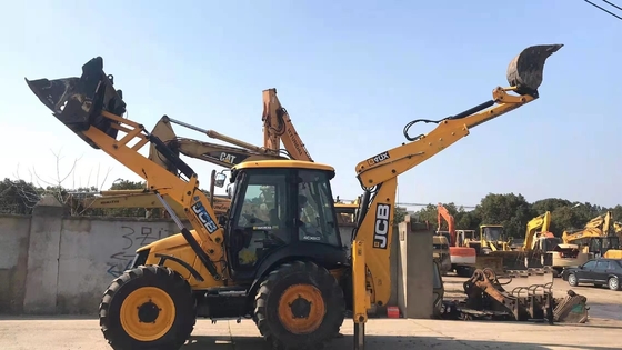 Φθηνή JCB 4CX Backhoe Loader από την Ιαπωνία με καλή χωρητικότητα κουβάς