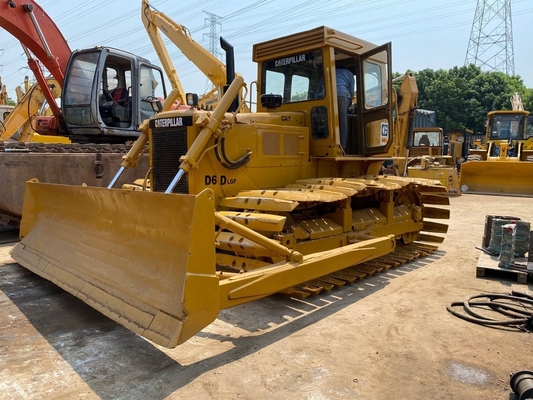 Χρησιμοποιημένη μπουλντόζα CAT D6D με υδραυλικό κύλινδρο και αντλία Liyuan σε άριστη κατάσταση