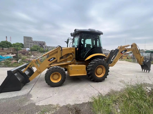 Χρησιμοποιημένο αρχικό βαμβάκι ντίζελ Caterpillar 420F με υδραυλική βαλβίδα Nabtesco 2017