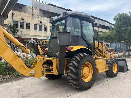 Χρησιμοποιημένο αρχικό βαμβάκι ντίζελ Caterpillar 420F με υδραυλική βαλβίδα Nabtesco 2017