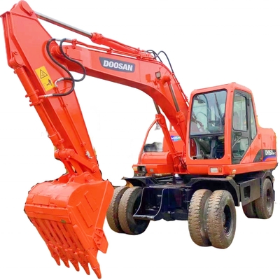 Χρησιμοποιούμενος εξορυκτής Doosan DH150W-7 15ton Crawler στην Ιαπωνία με υδραυλικό κύλινδρο Liyuan