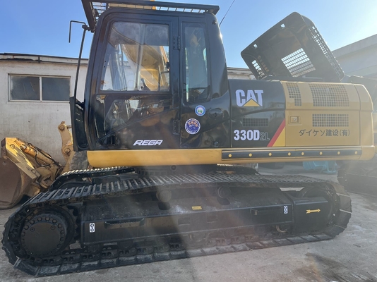 330D2L Χρησιμοποιούμενος εξορυκτής CAT 330D2L με βάρος μηχανής 20000 KG