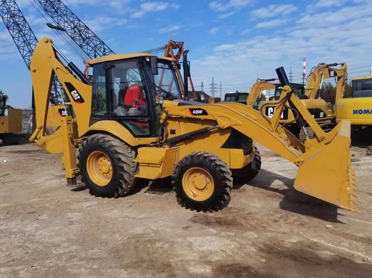 2022 Χρησιμοποιούμενος φορτιστής με βαμβάκι CAT420F για εφαρμογές κατασκευής βαρέων έργων