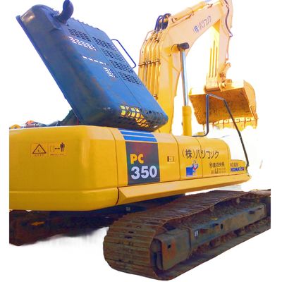 Κομάτσου PC350 Χρησιμοποιούμενος εξορυκτής Ιαπωνίας Αρχική μπογιά 35ton Κομάτσου Crawler Excavator