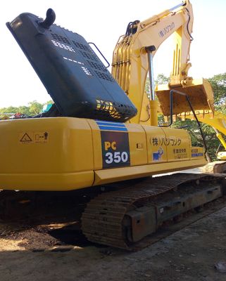 Κομάτσου PC350 Χρησιμοποιούμενος εξορυκτής Ιαπωνίας Αρχική μπογιά 35ton Κομάτσου Crawler Excavator
