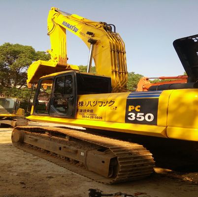 Κομάτσου PC350 Χρησιμοποιούμενος εξορυκτής Ιαπωνίας Αρχική μπογιά 35ton Κομάτσου Crawler Excavator