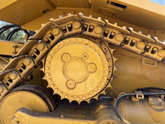Χρησιμοποιημένη αρχική μπογιά Caterpillar D7R EPA μηχανή μπουλντόζα με χωρητικότητα κουβάς 3,6m3