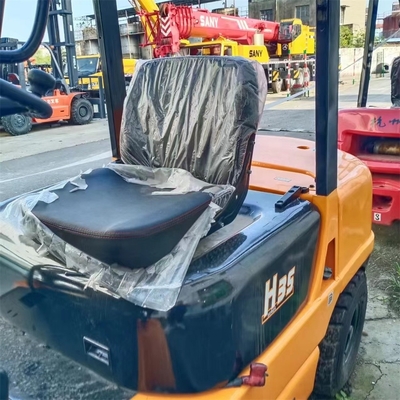 Αρχικός κινητήρας Hangcha H35 3,5 τόνους με κλιπ τούβλων Χρησιμοποιούμενο ανεμοφόρο 3000 KG βάρος κατασκευασμένο
