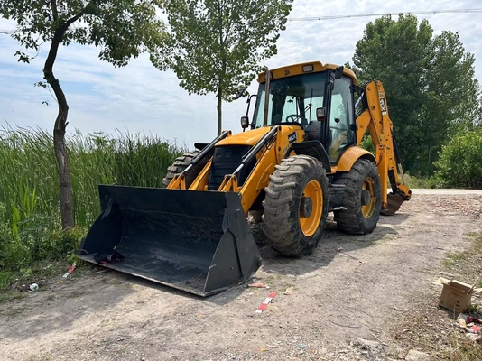 JCB4CX Χρησιμοποιούμενο υδραυλικό φορτιστή με κινητήρα EPA στο Ηνωμένο Βασίλειο και τις ΗΠΑ
