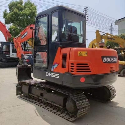 Doosan DH55 Χρησιμοποιούμενη Digger 68kw Original Paint Ιαπωνία Μηχανή Βάρος 5500 kg σε προσιτή τιμή