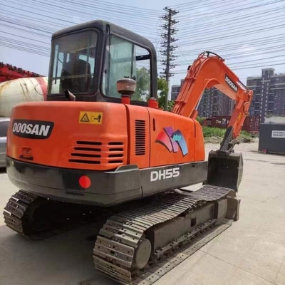Doosan DH55 Χρησιμοποιούμενη Digger 68kw Original Paint Ιαπωνία Μηχανή Βάρος 5500 kg σε προσιτή τιμή