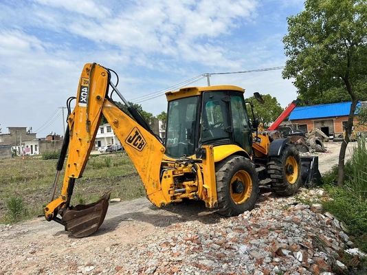 JCB4CX Χρησιμοποιούμενο υδραυλικό φορτιστή με κινητήρα EPA στο Ηνωμένο Βασίλειο και τις ΗΠΑ