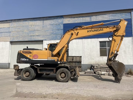 Αρχικό χρώμα Hyundai 210W-9 Εκσκαφέας 21000 kg Μονάδα βάρους Liyuan υδραυλική αντλία