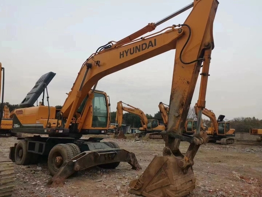 Αρχικό χρώμα Hyundai 210W-9 Εκσκαφέας 21000 kg Μονάδα βάρους Liyuan υδραυλική αντλία