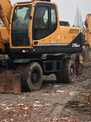 Αρχικό χρώμα Hyundai 210W-9 Εκσκαφέας 21000 kg Μονάδα βάρους Liyuan υδραυλική αντλία