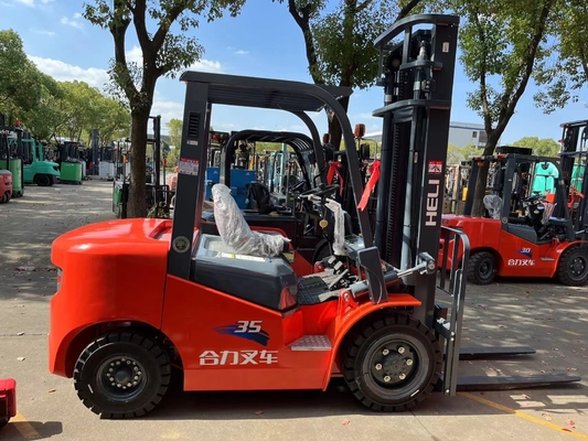 HELI 35 Mini 3,5 τόνων φορτηγό ανύψωσης παλέτας με χαμηλές ώρες εργασίας και πλάτος πιρούνι 940 mm