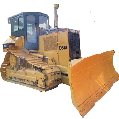 Χρησιμοποιημένη μηχανή Caterpillar D5M σε εξαιρετική κατάσταση στην Ιαπωνία χωρητικότητα 4.3m3