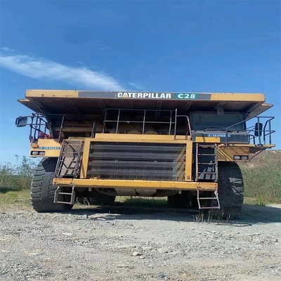 77700 KG Χρησιμοποιούμενο φορτηγό Caterpillar CAT 777D για την εξόρυξη πετρώματος σε εξαιρετικές συνθήκες εργασίας