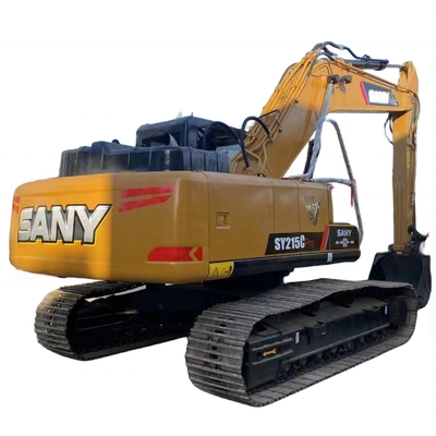 Χρησιμοποιούμενη Sany 20ton Excavator SY215C με αρχική μπογιά και Liyuan υδραυλικό κύλινδρο