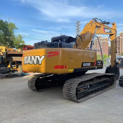 Χρησιμοποιούμενη Sany 20ton Excavator SY215C με αρχική μπογιά και Liyuan υδραυλικό κύλινδρο