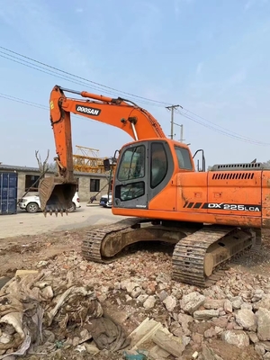 Καλή κατάσταση 2019 Doosan DX225LCA 22 τόνων εξορυκτής Νότια Κορέα Κατασκευασμένο αρχικό χρώμα
