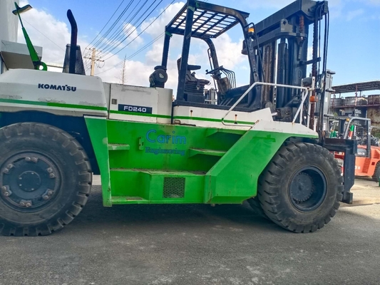 24000 KG Χρησιμοποιούμενο φορτηγό KOMATSU FD240 φορτηγό ανύψωσης παλέτας Εγχειρίδιο λειτουργίας φορτηγό 24 τόνων