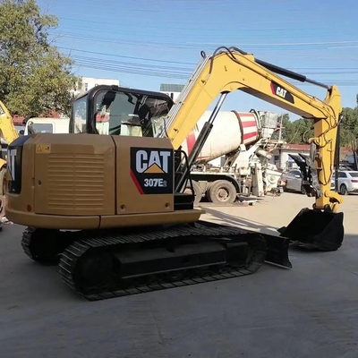 Αρχική μπογιά CATERPILLAR 307E2 Χρησιμοποιήθηκε 7 τόνων Diesel Digger Liyuan υδραυλικό κύλινδρο