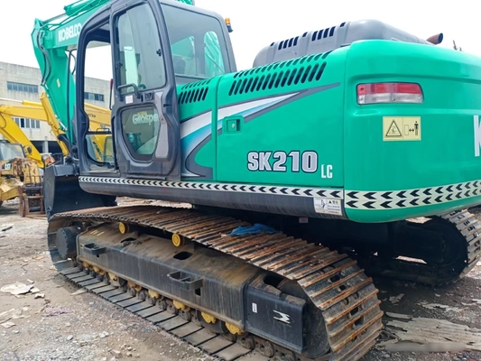 Χρησιμοποιούμενος εξορυκτής Kobelco SK210 από την Ιαπωνία Αρχικός εξορυκτής Kobelco Hydraulic Crawler