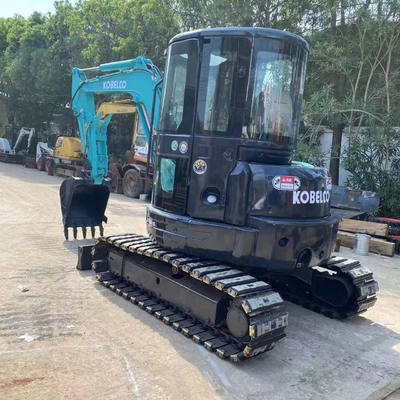 2021 Kobelco SK55R 5ton Excavator με αρχική μηχανή και καλή κατάσταση στη Σαγκάη