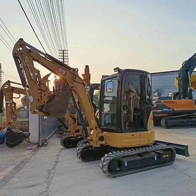CAT303.5E Υδραυλική εκσκαφή από την Caterpillar με αρχική βαφή και κινητήρα EPA της Ιαπωνίας