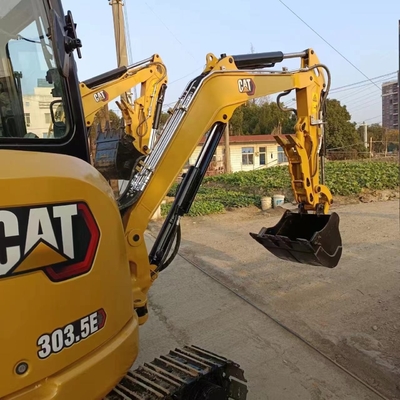 CAT303.5E Υδραυλική εκσκαφή από την Caterpillar με αρχική βαφή και κινητήρα EPA της Ιαπωνίας