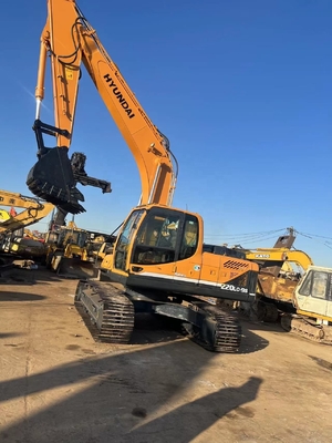 Χρησιμοποιούμενη Υούνταϊ Excavator 220lc-9s EPA Motor Shanghai 22T Crawler Digger στην προσιτή τιμή