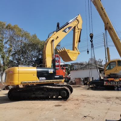 CAT329DL Χρησιμοποιούμενος εξορυκτής 29 τόνων Crawler Μεσαίος εξορυκτής μεταχειρισμένος Caterpillar 329DL