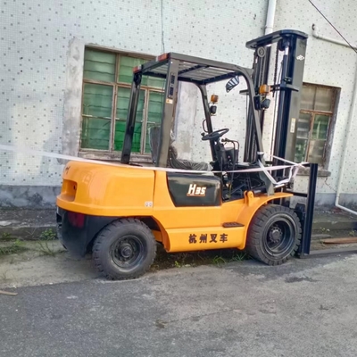 Καλή κατάσταση HANGCHA H35 3,5 τόνων ντίζελ φορτηγό ανύψωσης παλέτας με πλάτος πιρούνι 1100 mm
