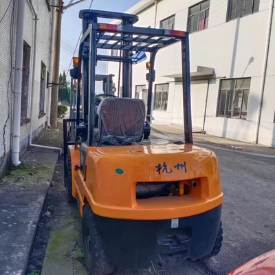 Καλή κατάσταση HANGCHA H35 3,5 τόνων ντίζελ φορτηγό ανύψωσης παλέτας με πλάτος πιρούνι 1100 mm