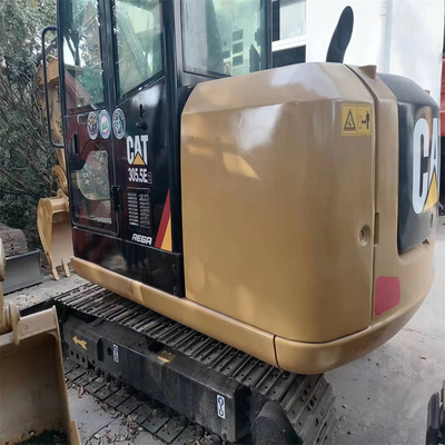 Κατηγορία 305.5E2 Υδραυλική μικροσκαφική υδραυλική σκάφτρα σε αρχικό χρώμα για λειτουργικό βάρος 5 τόνων