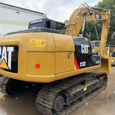 0.52m3 χωρητικότητα κουβάς Cat 312d αρχική μεταχειρισμένη ανασκαφή Crawler σε καλή κατάσταση