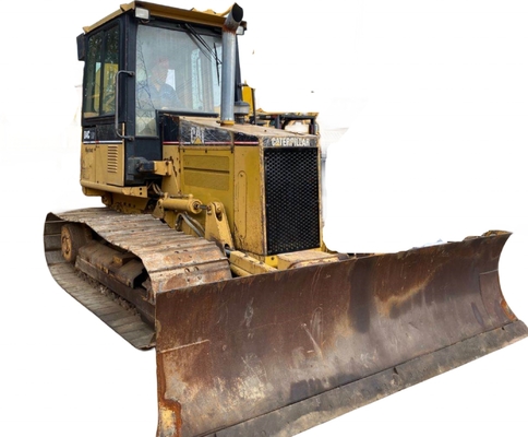 60KW CAT D4C μεταχειρισμένη μπουλντόζα για έργα κατασκευής σε καλή κατάσταση