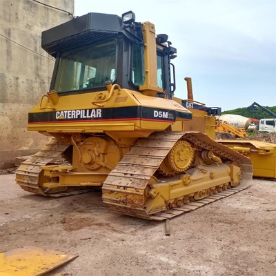 Καλή κατάσταση CAT D5M Χρησιμοποιούμενη μπουλντόζερ Original Color Crawler τρακτέρ σε προσιτή τιμή