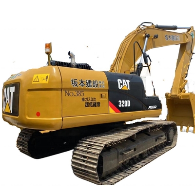 Ιαπωνία Χρησιμοποιείται 320D CAT 20 Τόνων 320DL Υδραυλική τροχιά εκσκαφέας με κινητήρα MITSUBISHI
