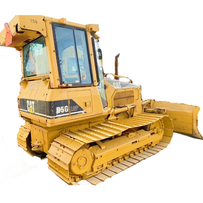CAT D5G Χρησιμοποιούμενη μπουλντόζα για έργα κατασκευής με διάμετρο 5447*3442*3160mm
