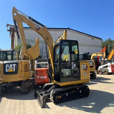 Μηχανή μεταφοράς γης Cat 305.5e2 Mini Caterpillar Excavator με πρωτότυπο κινητήρα CAT