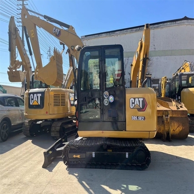 Μηχανή μεταφοράς γης Cat 305.5e2 Mini Caterpillar Excavator με πρωτότυπο κινητήρα CAT